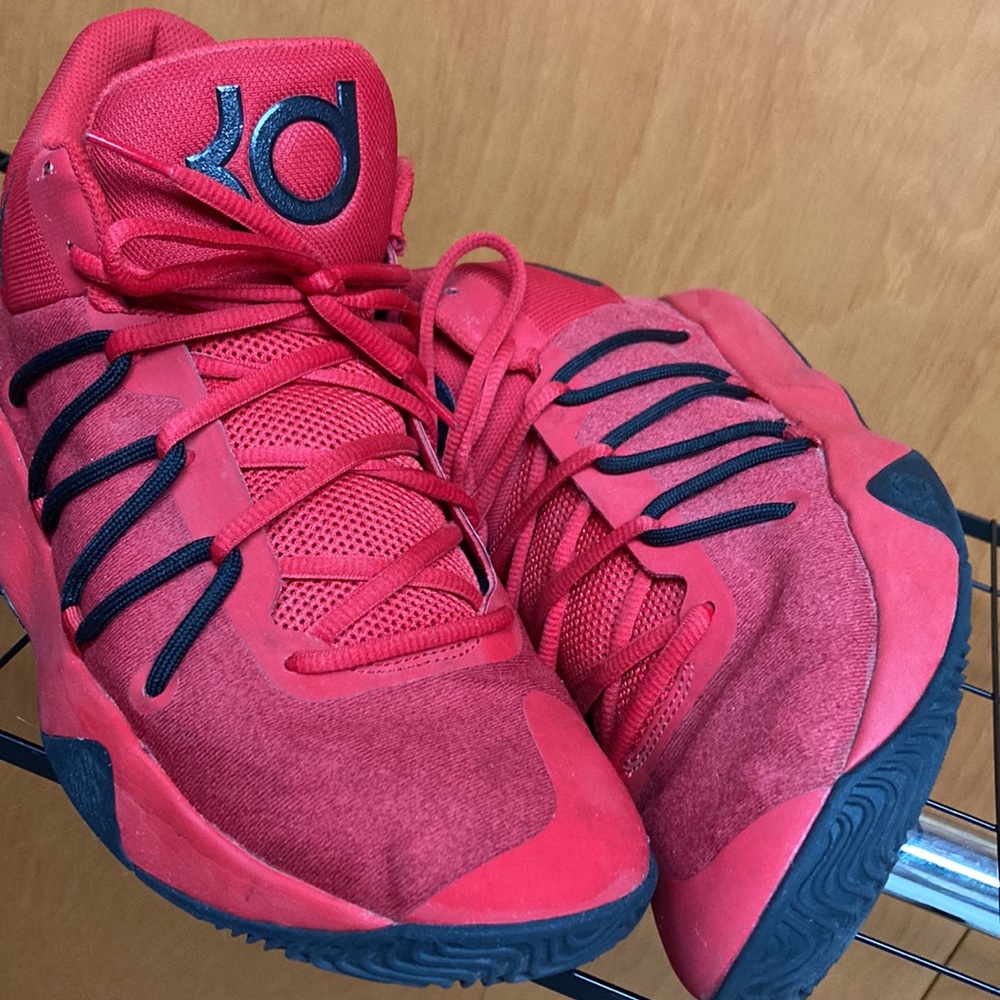 Men’s Nike KD Trey 5 Red Black Basketball Shoes